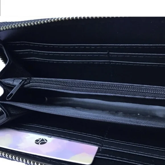 1 Left! Beautiful Black Sparkly Wallet - Picture 7 of 8